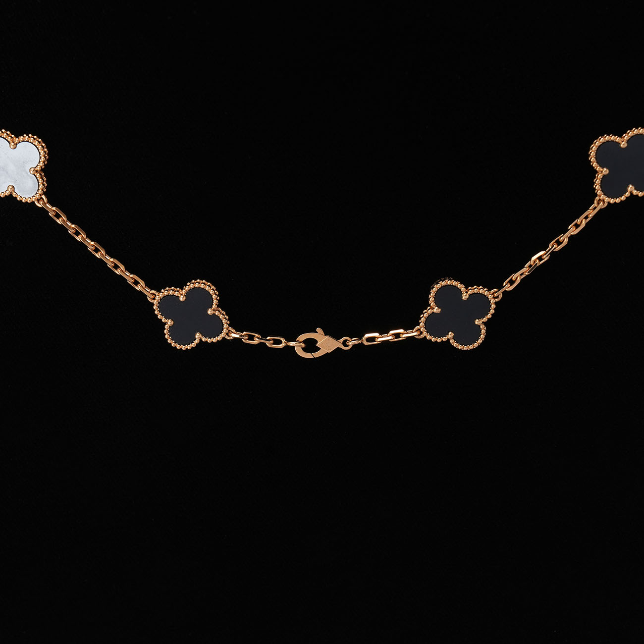 Van Cleef & Arpels(USED)반클리프 빈티지 알함브라 롱 네크리스 20 모티브